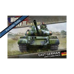 World War III: East German Unit Cards