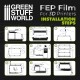 FEP film 200x140mm (pack x2)