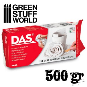 Modelling clay DAS - 500gr. WHITE