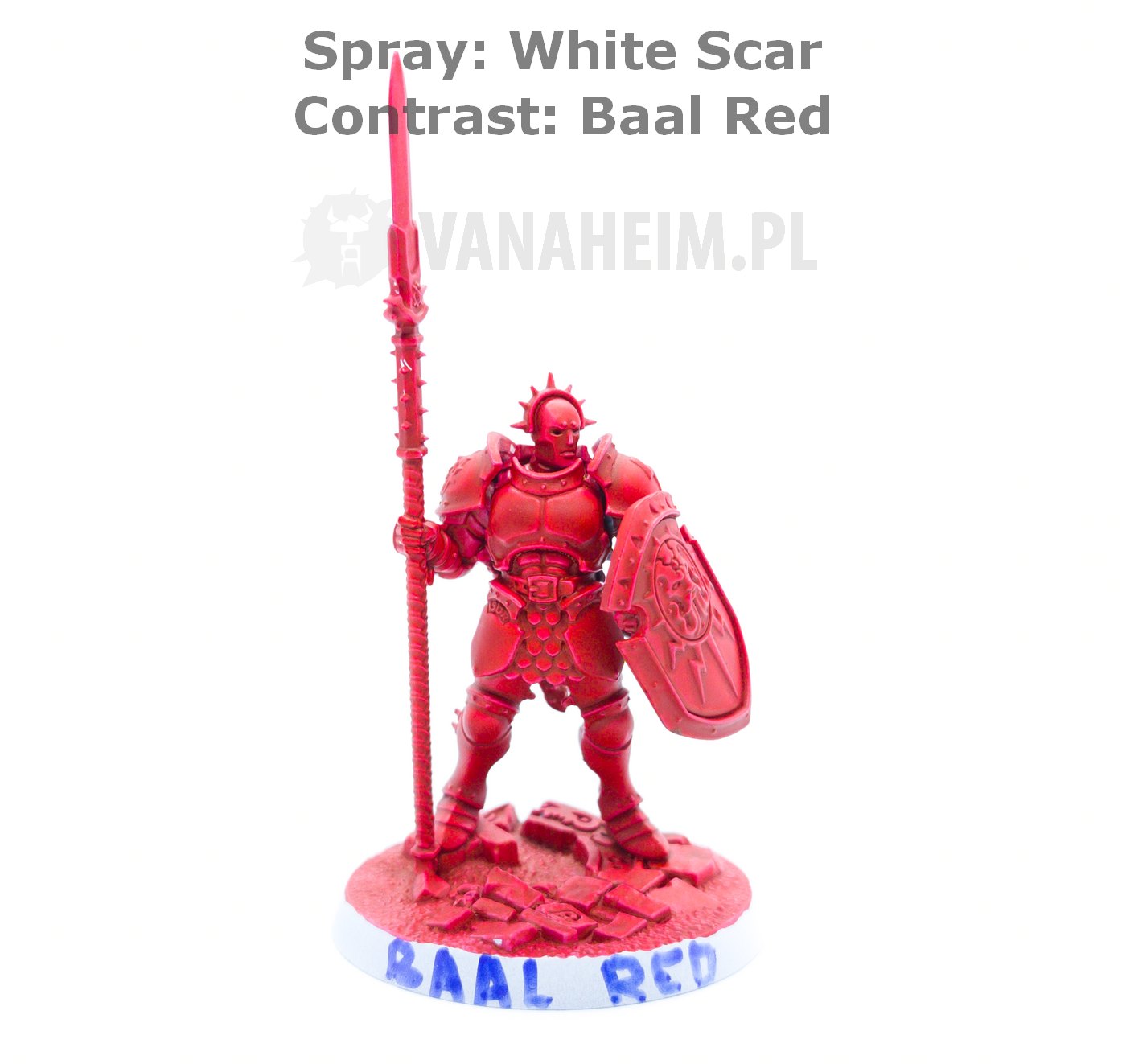 Citadel Contrast: Baal Red On White Scar Spray