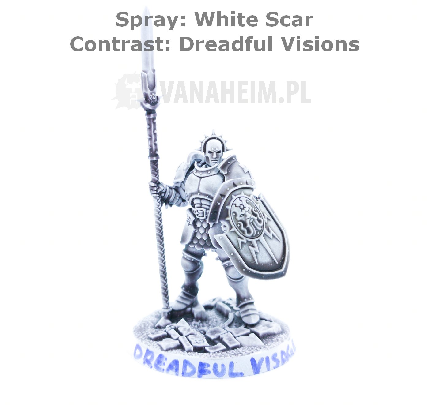 Citadel Contrast: Dreadful Visage On White Scar Spray