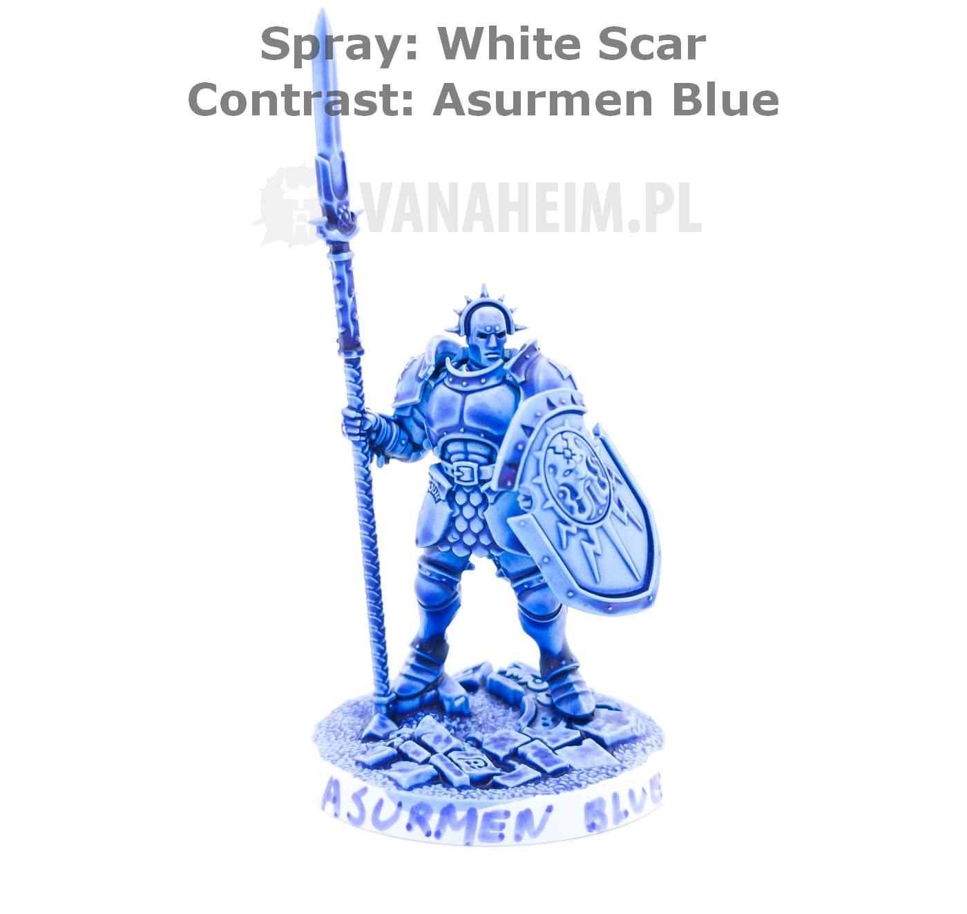 Citadel Contrast: Asurmen Blue On White Scar Spray