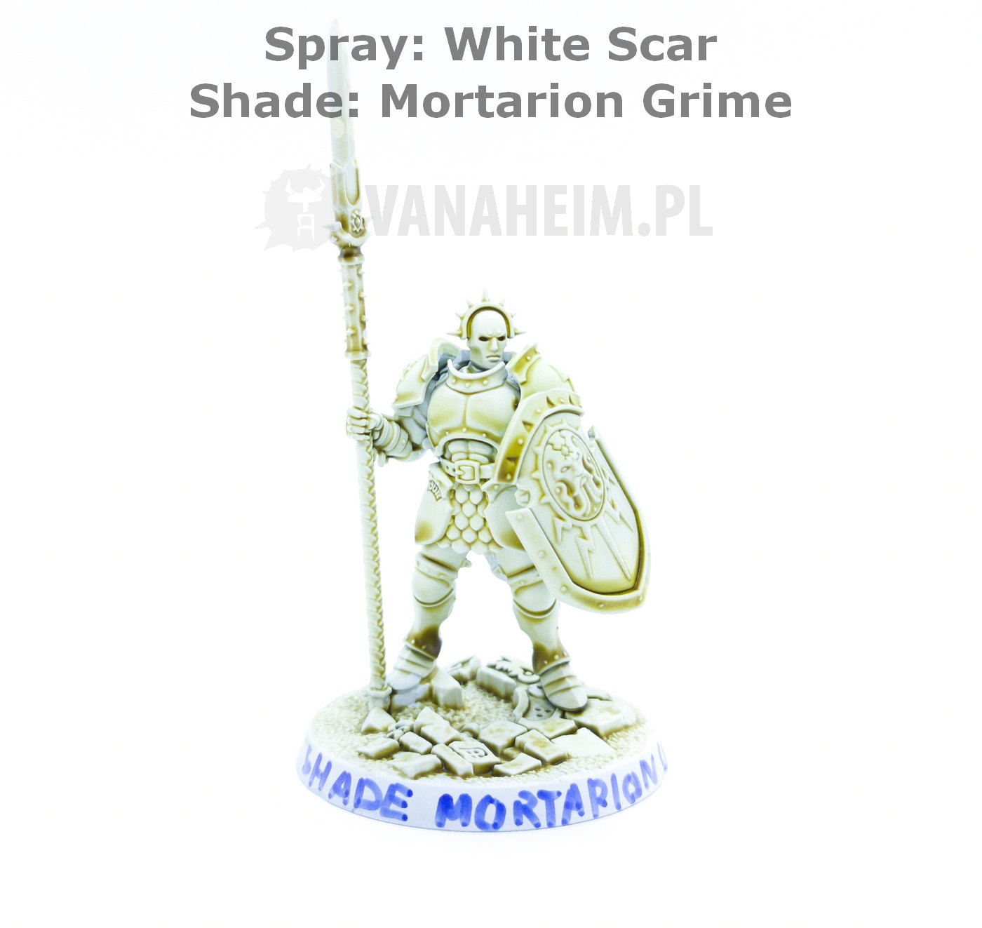 Citadel Shade: Mortarion Grime On White Scar Spray