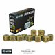 Bolt Action Orders Dice Pack - Sand (12)