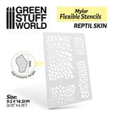 Flexible Stencils - REPTIL SKIN (9mm aprox.)