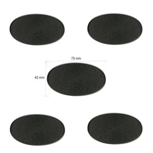 [MO] Citadel 75x42mm Oval Bases