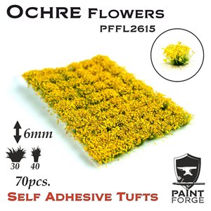 Paint Forge Tuft 6mm Ochre Flowers