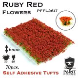 Paint Forge Tuft 6mm Ruby Red Flowers