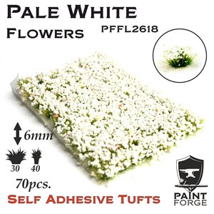 Paint Forge Tuft 6mm Pale White Flowers