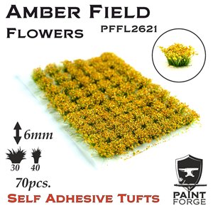 Paint Forge Tuft 6mm Amber Field Flowers