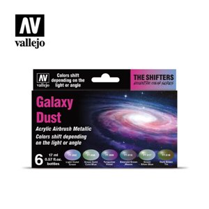 Vallejo 77092 Eccentric The Shifters Zestaw 6 farb - Galaxy Dust