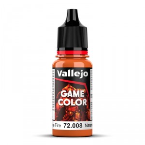Vallejo Game Color 72008 Orange Fire 18 ml