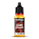 Vallejo Game Color 72006 Sun Yellow 18 ml