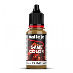 Vallejo Game Color 72040 Leather Brown 18 ml