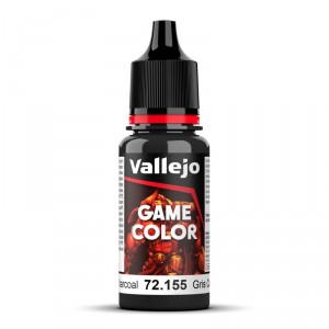 Vallejo Game Color 72155 Charcoal 18 ml