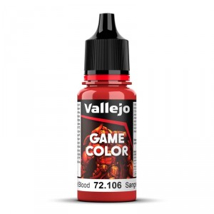 Vallejo Game Color 72106 Scarlet Blood 18 ml