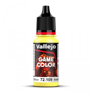 Vallejo Game Color 72109 Toxic Yellow 18 ml