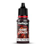 Vallejo Game Color 72112 Evil Red 18 ml