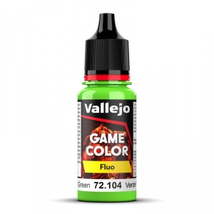Vallejo Game Color 72104 Fluo Green 18 ml