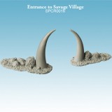 Entrance to Savage Village