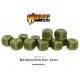 Bolt Action Orders Dice - Green (12)