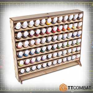 TTCombat & Vallejo Paint Rack 72