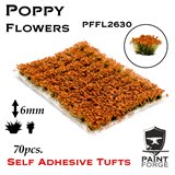 Paint Forge Tuft 6mm Poppy Red Flowers