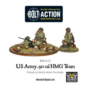 US Army 50 Cal HMG Team