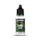Vallejo Game Air 76001 Dead White 18ml