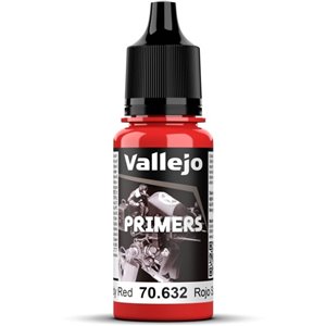 Vallejo 70632 Surface Primer - Bloody Red 18 ml