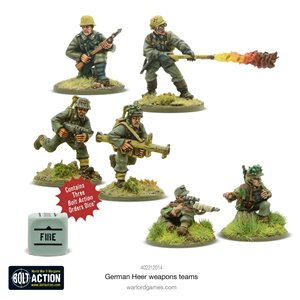 German Heer Weapons Teams