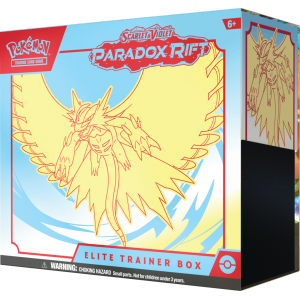 Pokémon TCG: Scarlet & Violet - Paradox Rift - Elite Trainer Box - Roaring Moon