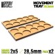 MDF Movement Trays 28.5mm 5x2 - Skirmish Lines