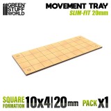 MDF Movement Trays - Slimfit Square 200x80mm
