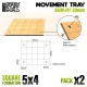 MDF Movement Trays - Slimfit Square 100x80mm