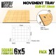 MDF Movement Trays - Slimfit Square 120x100mm