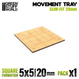 MDF Movement Trays - Slimfit Square 100x100mm