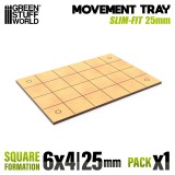 MDF Movement Trays - Slimfit Square 150x100mm