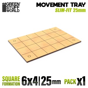 MDF Movement Trays - Slimfit Square 150x100mm