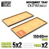 MDF Movement Trays 150x60mm
