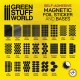 Rectangular Magnetic Sheet SELF-ADHESIVE - 40x60mm