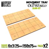 MDF Movement Trays - Slimfit 150x75mm