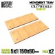 MDF Movement Trays - Slimfit 150x60mm