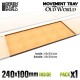 MDF Movement Trays - 240x100mm