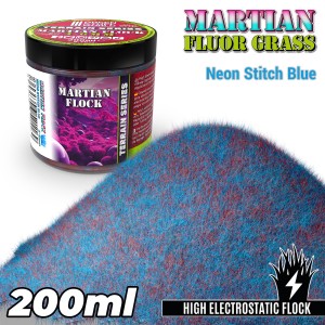 Martian Fluor Grass - Neon Stitch Blue - 200ml