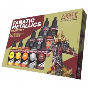Warpaints Fanatic - Metallics Paint Set - The Army Painter