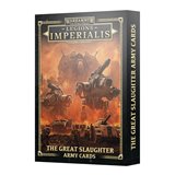 Legions Imperialis: Army Cards - The Great Slaughter
