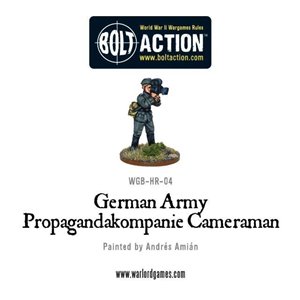 German Army Propagandakompanie Cameraman