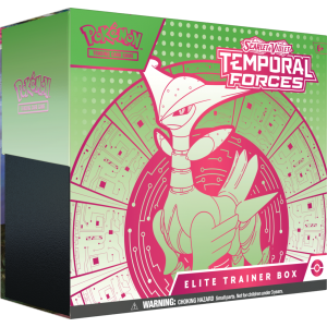 Pokémon TCG: Scarlet & Violet - Temporal Forces - Elite Trainer Box - Iron Leaves