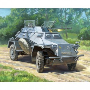 German SdKfz 222 Armoured Car